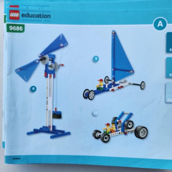 Lego Education 9686 Instruction Manuals Manual Retired Product Simple & Powered - Picture 9 of 14
